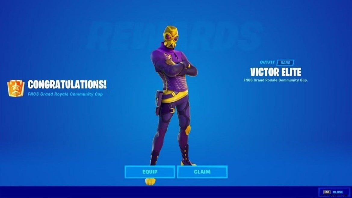 How to get the new Fortnite FNCS skin in Chapter 3 Season 1 for free 