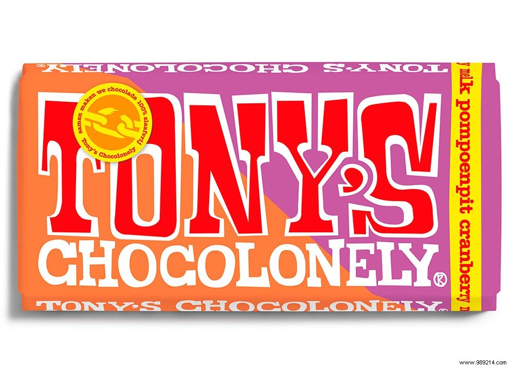 New relay bar from Tony Chocolonely 