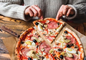 Eating pizza is now a cultural activity 