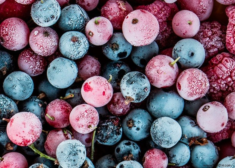 How do you freeze fruits and vegetables? 