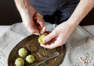 Recipe for pea falafel 