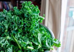 The nutritional values ​​of kale 