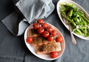 Recipe for salmon fillet with tarragon sauce 