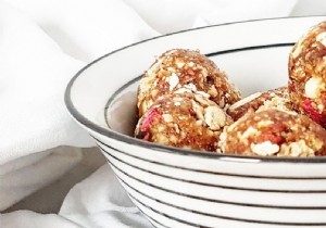 5 x tasty and healthy snack balls 