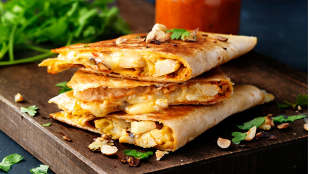 Grilled Cauliflower Quesadilla Recipe 