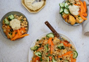 Recipe for bell pepper buddha bowl 