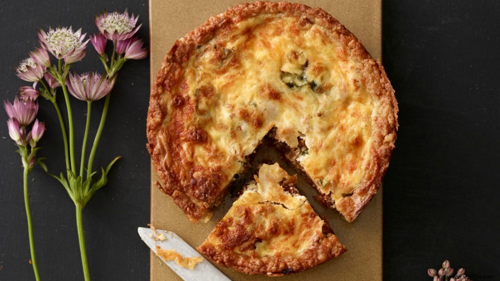 Recipe:festive quiche 