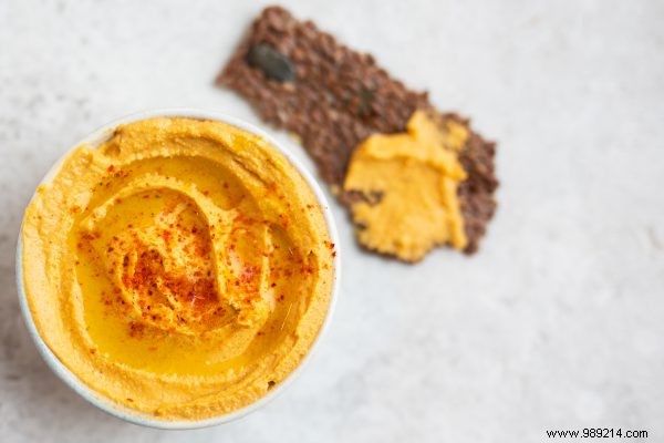 Recipe by Annemiek:spicy sweet potato spread 