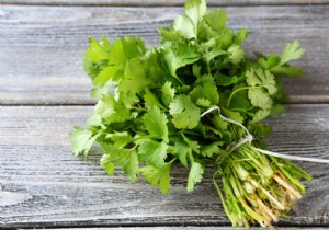 Why does coriander taste like soap? 