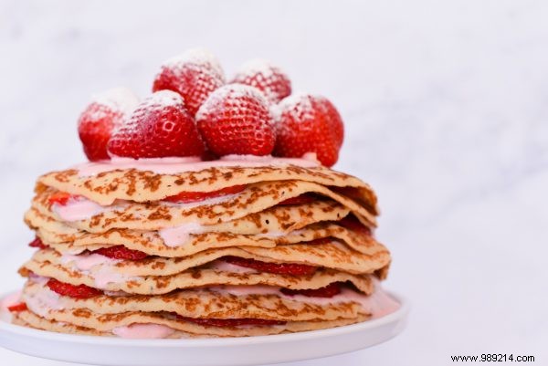 Because it s actually pancake day:recipe pancake cake 