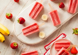 Make it yourself:fruit ice creams 