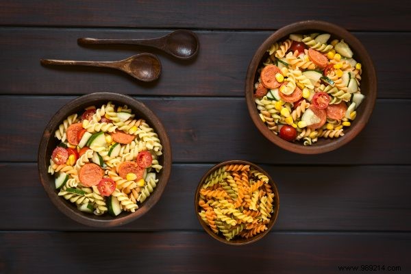 Enjoy the summer:Spanish pasta salad 