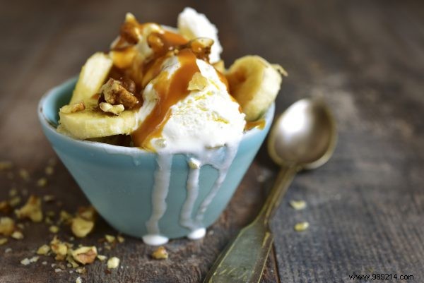 Recipe:banana toffee dessert 