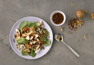 Recipe:lentil-spinach salad 