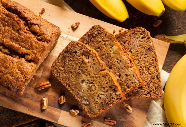 Recipe:healthy banana bread 