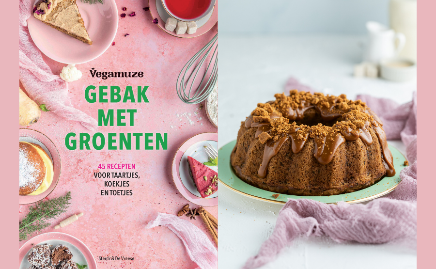 Recipe:Coffee bundt cake with celeriac &gingerbread caramel from Pastry with vegetables 