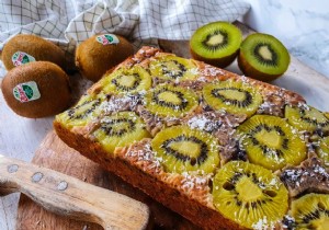 A good mood with this kiwi breakfast cake recipe 