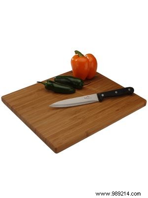 Cutting board source of bacteria 