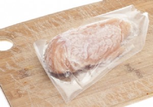 Why did my chicken breast turn white in the freezer? 