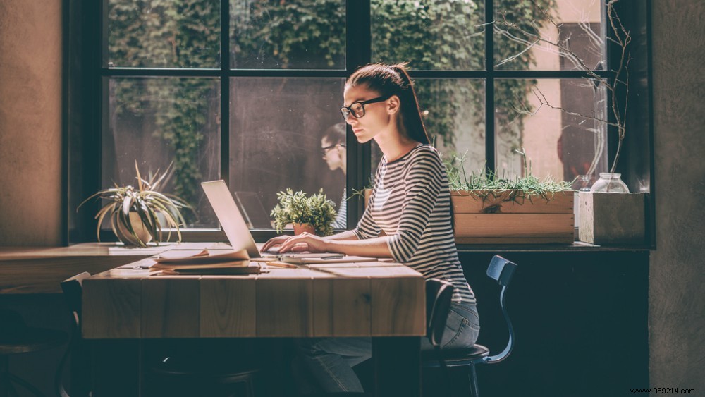 This way you can still enjoy the sun when you are at work 