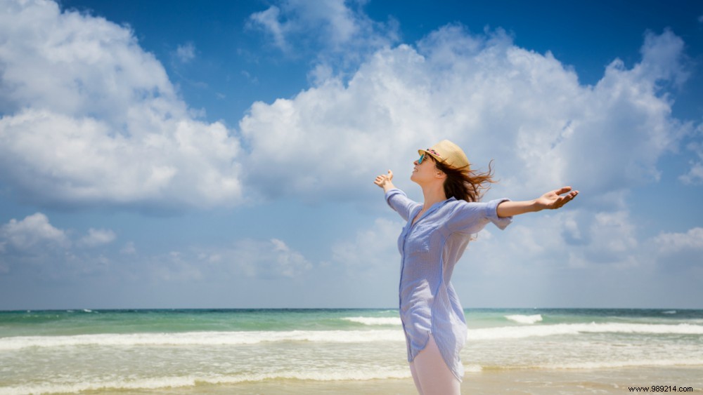 The sea does wonders for your mental health 