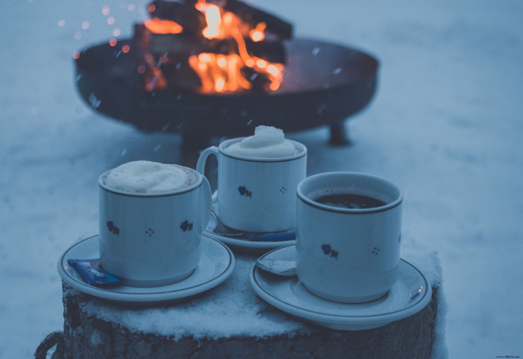 Relaxed charging in winter Austria 