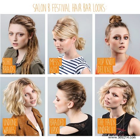 festival hair 