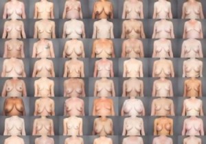 100 women and their breasts 