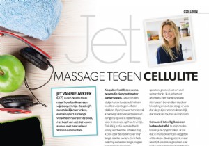 Column by Jet:Massage against cellulite 