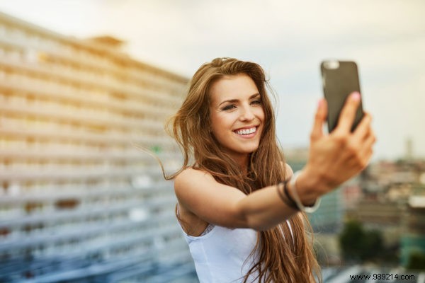 Your nose looks bigger on a selfie 