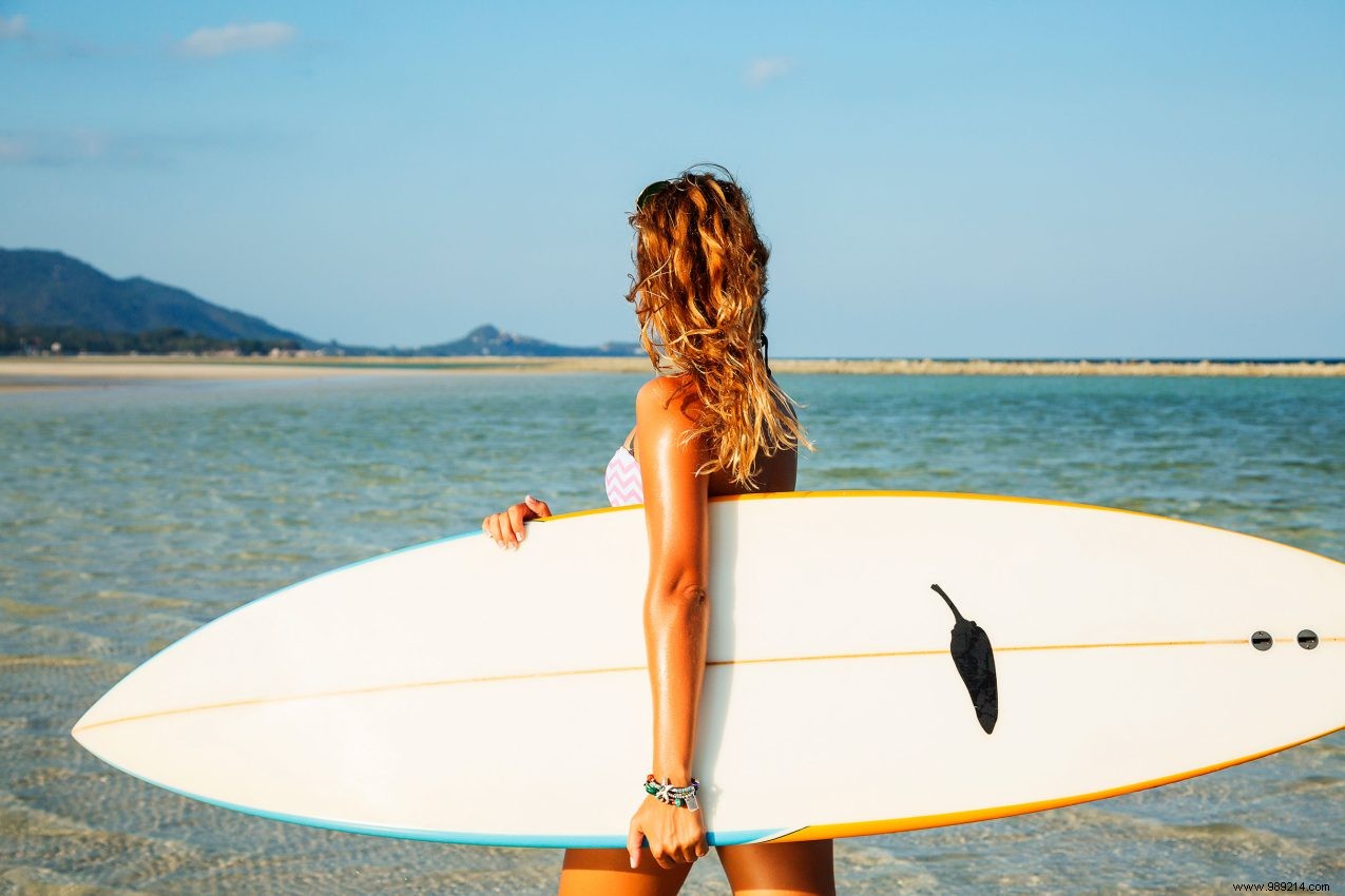 This is how you make beach waves 