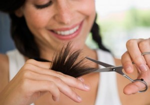 Split ends:this is how you cut them yourself 