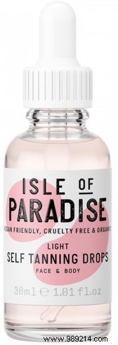 Isle of Paradise self tanners 