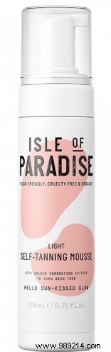 Isle of Paradise self tanners 