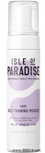 Isle of Paradise self tanners 