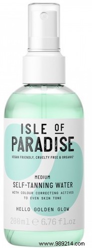 Isle of Paradise self tanners 