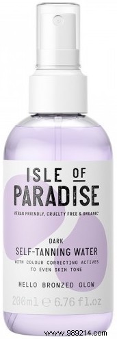 Isle of Paradise self tanners 