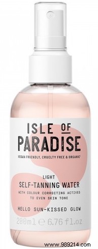 Isle of Paradise self tanners 