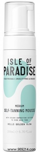 Isle of Paradise self tanners 