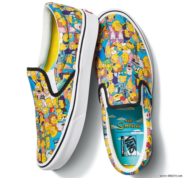 Vans pays tribute to The Simpsons 