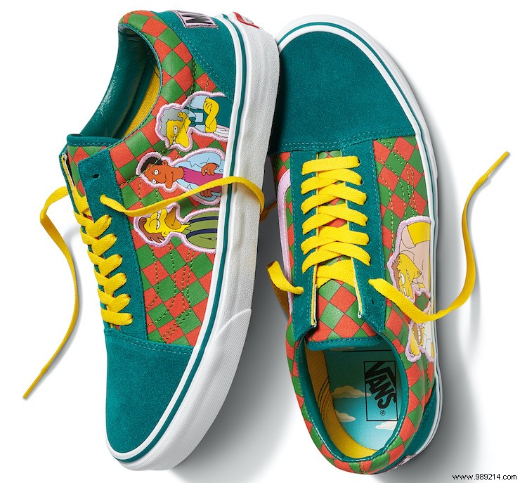 Vans pays tribute to The Simpsons 