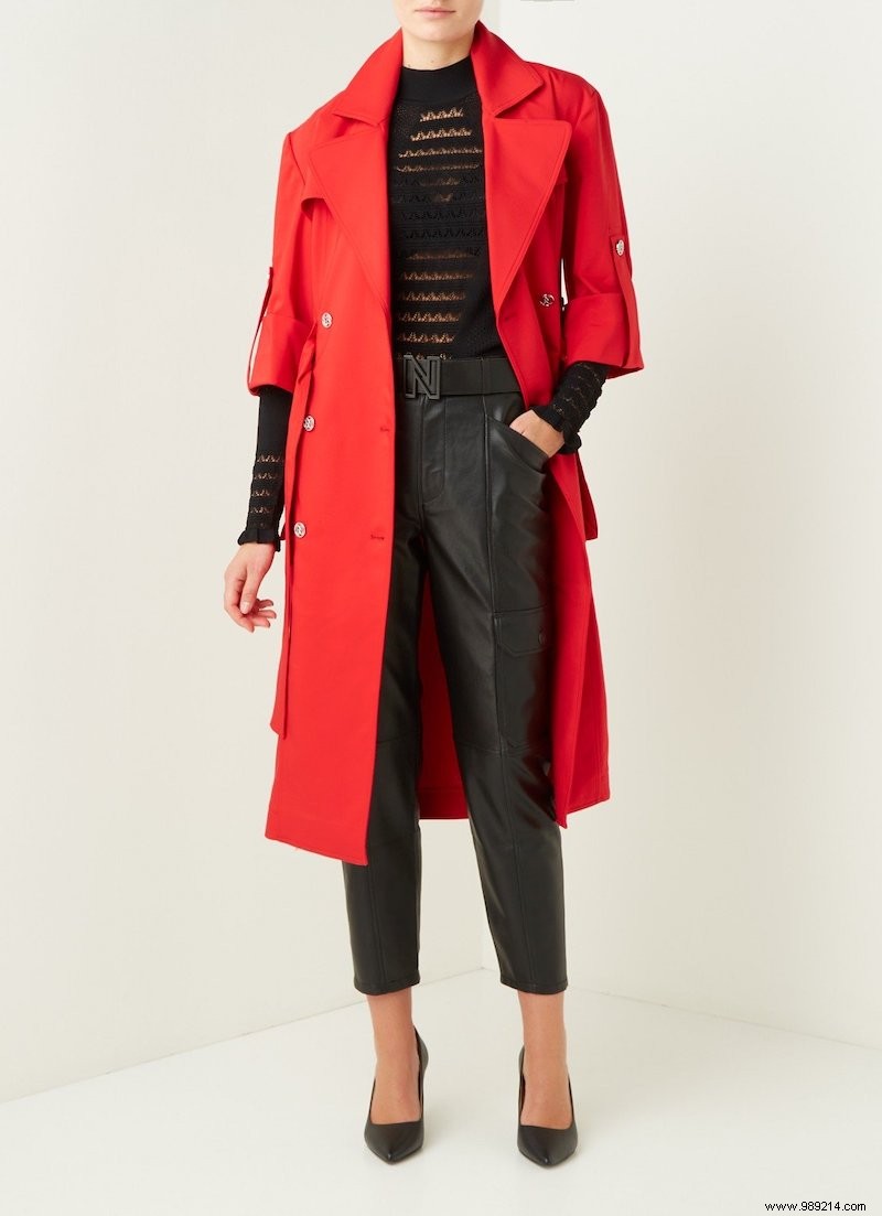 Fall trend:everyone loves the trench coat 