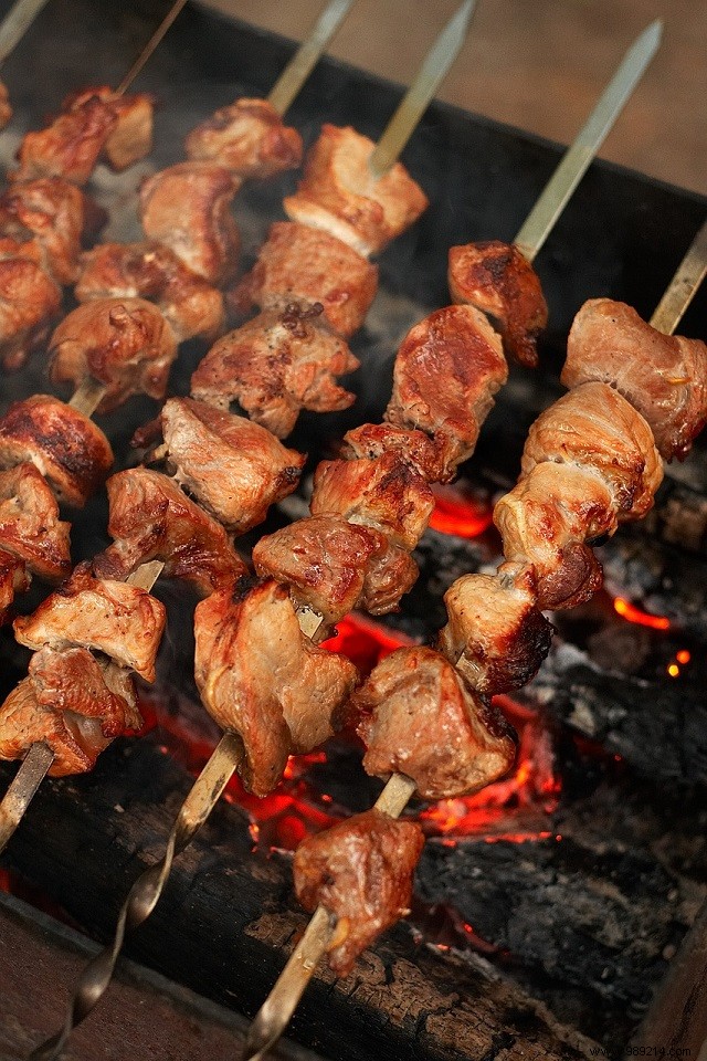 10 x inspiration for skewers on the barbecue 