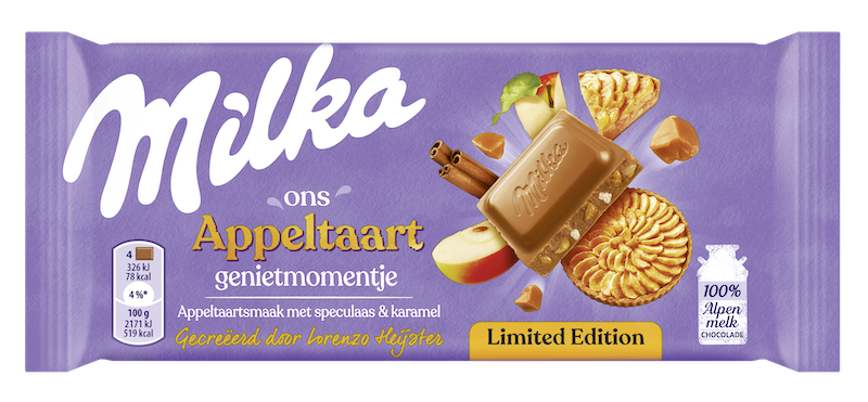 These are the two new limited edition Milka flavors 