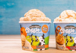 Ben &Jerry now also has Doggie Desserts 