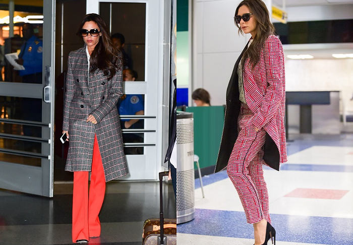 Victoria Beckham voted the world s best-dressed traveler 