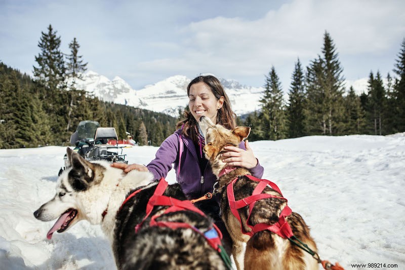 Relaxing activities in the snow of Trentino 