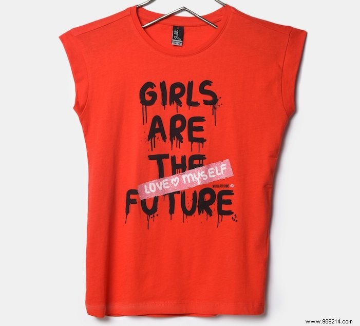 6 x the best empowerment T-shirts for girls 