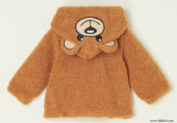 7 x warm teddy winter coats for babies 