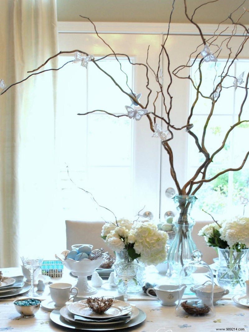 Inspiration for a beautiful Easter table 